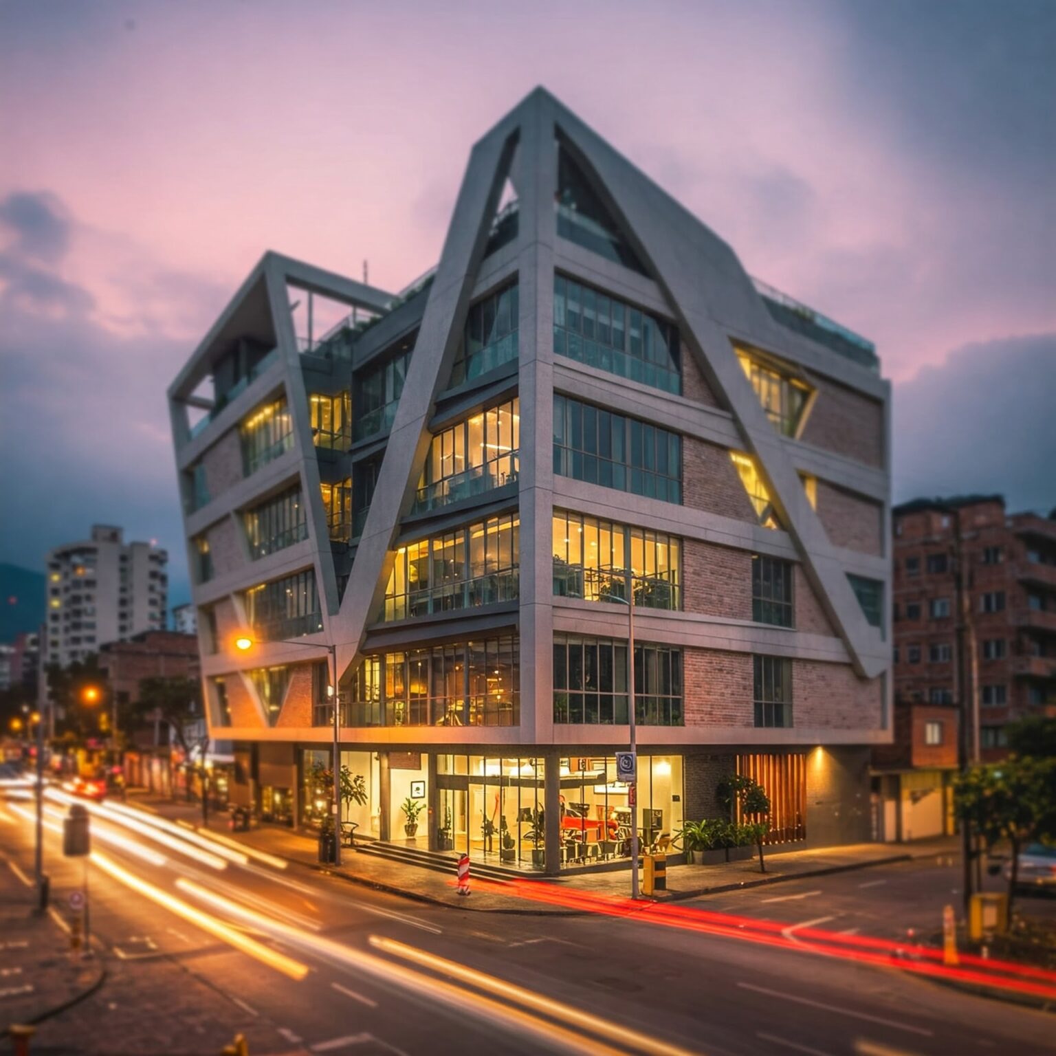 Edificio de uso mixto